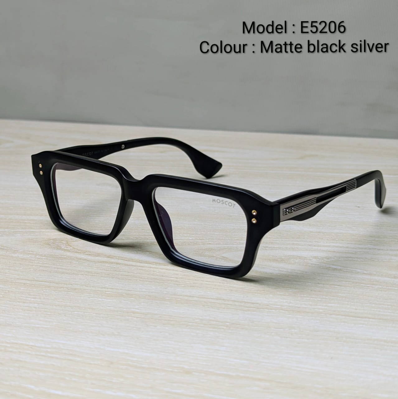Moscot E5206 Premium Bold Type Eyewear