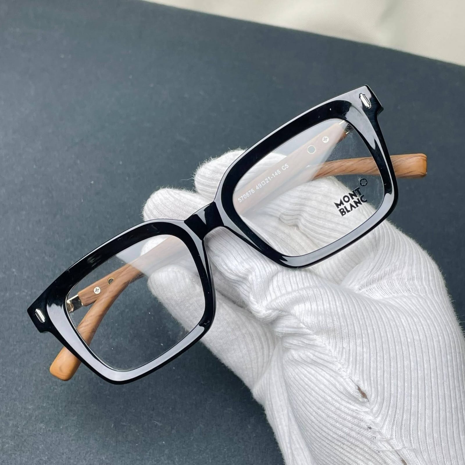 TR 503 Wooden Texture Eyeglass - Image 3