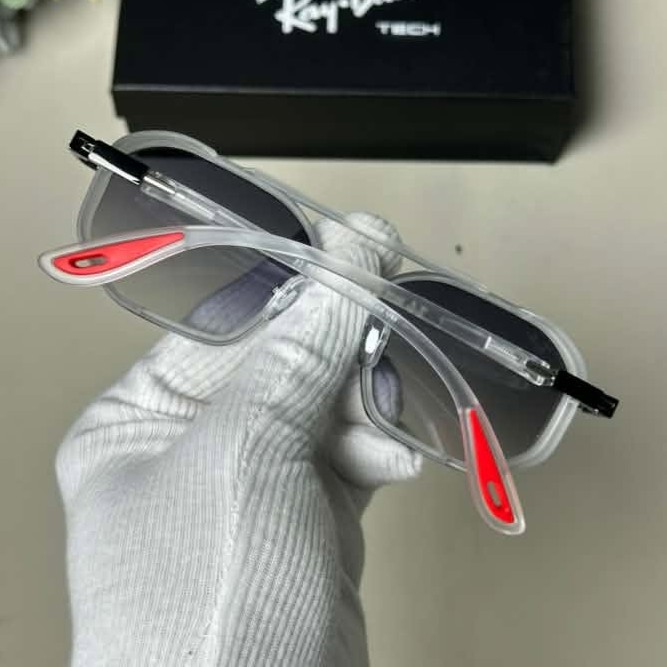 Ray-Ban Tech Square Metal Frame Sunglasses - Image 5